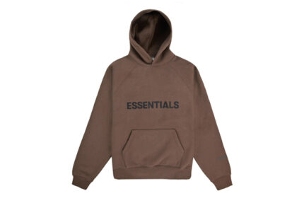 Brown Essentials Hoodies