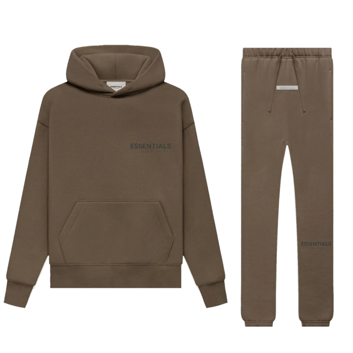 Essentials Spring Tracksuit – Dark Brown